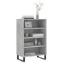 Aparador alto madera de ingeniería gris hormigón 57x35x90 cm de vidaXL, Aparadores - Ref: Foro24-827240, Precio: 60,80 €, Des...