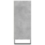 Concrete gray engineered wood tall sideboard 57x35x90 cm by vidaXL, Sideboards - Ref: Foro24-827240, Price: 61,55 €, Discount: %