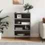 Hohes Sonoma-Sideboard aus grauem Holzwerkstoff, 57 x 35 x 90 cm von vidaXL, Sideboards - Ref: Foro24-827234, Preis: 55,53 €,...