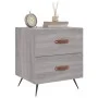 Nightstands 2 pcs Sonoma gray engineered wood 40x35x47.5 cm by vidaXL, Nightstands - Ref: Foro24-827257, Price: 81,23 €, Disc...