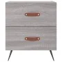 Nightstands 2 pcs Sonoma gray engineered wood 40x35x47.5 cm by vidaXL, Nightstands - Ref: Foro24-827257, Price: 81,23 €, Disc...