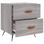 Nightstands 2 pcs Sonoma gray engineered wood 40x35x47.5 cm by vidaXL, Nightstands - Ref: Foro24-827257, Price: 81,23 €, Disc...
