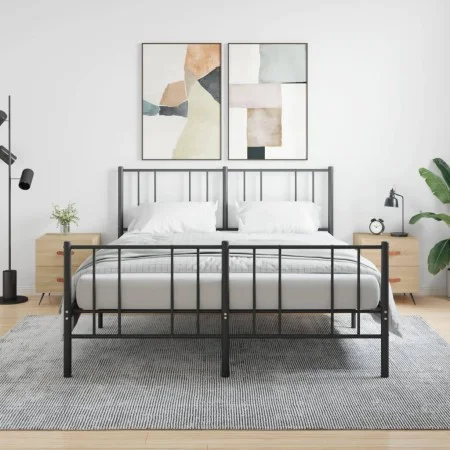 Mesita noche 2 uds madera ingeniería roble Sonoma 40x35x47,5 cm de vidaXL, Mesitas de noche - Ref: Foro24-827251, Precio: 78,...