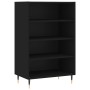 High black engineered wood sideboard 57x35x90 cm by vidaXL, Sideboards - Ref: Foro24-827221, Price: 57,57 €, Discount: %