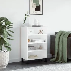 Hohes Sideboard aus weißem Holzwerkstoff, 57 x 35 x 90 cm von vidaXL, Sideboards - Ref: Foro24-827236, Preis: 62,69 €, Rabatt: %