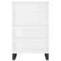 High white engineered wood sideboard 57x35x90 cm by vidaXL, Sideboards - Ref: Foro24-827236, Price: 62,69 €, Discount: %