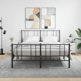 Nachttische 2 Stück, Holzwerkstoff, weiß, 40 x 35 x 47,5 cm von vidaXL, Nachttische - Ref: Foro24-827245, Preis: 72,39 €, Rab...