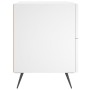 Mesitas de noche 2 uds madera ingeniería blanco 40x35x47,5 cm de vidaXL, Mesitas de noche - Ref: Foro24-827245, Precio: 73,10 €
