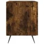 Mesita noche 2 uds madera ingeniería roble ahumado 40x35x47,5cm de vidaXL, Mesitas de noche - Ref: Foro24-827255, Precio: 56,...