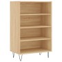 Hohes Sideboard Holzwerkstoff Sonoma Eiche 57x35x90 cm von vidaXL, Sideboards - Ref: Foro24-827231, Preis: 54,32 €, Rabatt: %