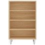 Hohes Sideboard Holzwerkstoff Sonoma Eiche 57x35x90 cm von vidaXL, Sideboards - Ref: Foro24-827231, Preis: 54,32 €, Rabatt: %