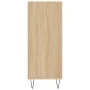 Hohes Sideboard Holzwerkstoff Sonoma Eiche 57x35x90 cm von vidaXL, Sideboards - Ref: Foro24-827231, Preis: 54,32 €, Rabatt: %