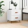 Mesita de noche madera de ingeniería blanco 40x35x47,5 cm de vidaXL, Mesitas de noche - Ref: Foro24-827244, Precio: 46,94 €, ...