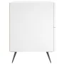 Mesita de noche madera de ingeniería blanco 40x35x47,5 cm de vidaXL, Mesitas de noche - Ref: Foro24-827244, Precio: 46,94 €, ...