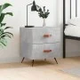 Engineered wood gray concrete bedside table 40x35x47.5 cm by vidaXL, Nightstands - Ref: Foro24-827252, Price: 45,38 €, Discou...