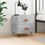 Mesita de noche madera ingeniería gris hormigón 40x35x47,5 cm de vidaXL, Mesitas de noche - Ref: Foro24-827252, Precio: 46,20...