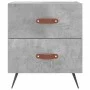 Engineered wood gray concrete bedside table 40x35x47.5 cm by vidaXL, Nightstands - Ref: Foro24-827252, Price: 45,38 €, Discou...