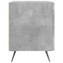 Engineered wood gray concrete bedside table 40x35x47.5 cm by vidaXL, Nightstands - Ref: Foro24-827252, Price: 45,38 €, Discou...