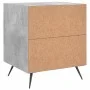 Engineered wood gray concrete bedside table 40x35x47.5 cm by vidaXL, Nightstands - Ref: Foro24-827252, Price: 45,38 €, Discou...