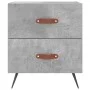 Nightstand 2 pcs concrete gray engineered wood 40x35x47.5cm by vidaXL, Nightstands - Ref: Foro24-827253, Price: 64,70 €, Disc...