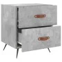 Nightstand 2 pcs concrete gray engineered wood 40x35x47.5cm by vidaXL, Nightstands - Ref: Foro24-827253, Price: 64,70 €, Disc...