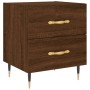 Nachttisch, 2 Stück, Eichenbraun, Holzwerkstoff, 40 x 35 x 47,5 cm von vidaXL, Nachttische - Ref: Foro24-827275, Preis: 83,96...