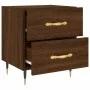 Mesita noche 2 uds madera ingeniería marrón roble 40x35x47,5 cm de vidaXL, Mesitas de noche - Ref: Foro24-827275, Precio: 82,...