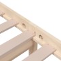 Estructura de cama madera maciza 90x190 cm de vidaXL, Camas y somieres - Ref: Foro24-814849, Precio: 85,50 €, Descuento: %