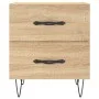 Nachttisch 2 Stk. Holzwerkstoff Sonoma Eiche 40x35x47,5 cm von vidaXL, Nachttische - Ref: Foro24-827299, Preis: 79,33 €, Raba...