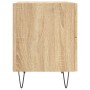 Bedside table 2 units engineered wood Sonoma oak 40x35x47.5 cm by vidaXL, Nightstands - Ref: Foro24-827299, Price: 79,33 €, D...