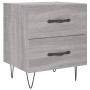 Mesitas noche 2 uds madera ingeniería gris Sonoma 40x35x47,5 cm de vidaXL, Mesitas de noche - Ref: Foro24-827305, Precio: 60,...