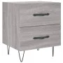 Nightstands 2 pcs Sonoma gray engineered wood 40x35x47.5 cm by vidaXL, Nightstands - Ref: Foro24-827305, Price: 59,65 €, Disc...