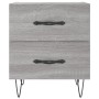 Nightstands 2 pcs Sonoma gray engineered wood 40x35x47.5 cm by vidaXL, Nightstands - Ref: Foro24-827305, Price: 60,14 €, Disc...