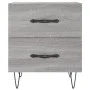 Nightstands 2 pcs Sonoma gray engineered wood 40x35x47.5 cm by vidaXL, Nightstands - Ref: Foro24-827305, Price: 59,65 €, Disc...