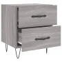 Nightstands 2 pcs Sonoma gray engineered wood 40x35x47.5 cm by vidaXL, Nightstands - Ref: Foro24-827305, Price: 59,65 €, Disc...