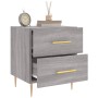 Nightstands 2 pcs Sonoma gray engineered wood 40x35x47.5 cm by vidaXL, Nightstands - Ref: Foro24-827289, Price: 104,57 €, Dis...