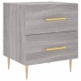 Nachttische 2 Stk. Sonomagraues Holzwerkstoff 40x35x47,5 cm von vidaXL, Nachttische - Ref: Foro24-827289, Preis: 104,57 €, Ra...