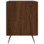 Bedside table 2 units engineered wood brown oak 40x35x47.5 cm by vidaXL, Nightstands - Ref: Foro24-827259, Price: 56,05 €, Di...
