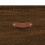 Bedside table 2 units engineered wood brown oak 40x35x47.5 cm by vidaXL, Nightstands - Ref: Foro24-827259, Price: 56,05 €, Di...