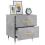Mesita noche 2 uds madera ingeniería gris hormigón 40x35x47,5cm de vidaXL, Mesitas de noche - Ref: Foro24-827269, Precio: 81,...