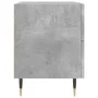 Mesita noche 2 uds madera ingeniería gris hormigón 40x35x47,5cm de vidaXL, Mesitas de noche - Ref: Foro24-827269, Precio: 81,...