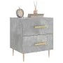 Mesita noche 2 uds madera ingeniería gris hormigón 40x35x47,5cm de vidaXL, Mesitas de noche - Ref: Foro24-827285, Precio: 100...