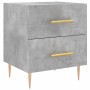 Nachttisch 2 Stück betongraues Holzwerkstoff 40x35x47,5cm von vidaXL, Nachttische - Ref: Foro24-827285, Preis: 102,61 €, Raba...