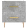 Nachttisch 2 Stück betongraues Holzwerkstoff 40x35x47,5cm von vidaXL, Nachttische - Ref: Foro24-827285, Preis: 102,61 €, Raba...