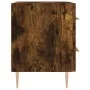 Nightstand 2 pcs engineered wood smoked oak 40x35x47.5cm by vidaXL, Nightstands - Ref: Foro24-827287, Price: 80,76 €, Discoun...