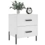Nachttische 2 Stück, Holzwerkstoff, weiß, 40 x 35 x 47,5 cm von vidaXL, Nachttische - Ref: Foro24-827325, Preis: 99,68 €, Rab...