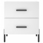 Nachttische 2 Stück, Holzwerkstoff, weiß, 40 x 35 x 47,5 cm von vidaXL, Nachttische - Ref: Foro24-827325, Preis: 101,06 €, Ra...