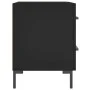 Mesitas de noche 2 uds madera ingeniería negro 40x35x47,5 cm de vidaXL, Mesitas de noche - Ref: Foro24-827311, Precio: 92,02 ...