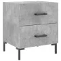 Nachttisch 2 Stk. Holzwerkstoff betongrau 40x35x47,5cm von vidaXL, Nachttische - Ref: Foro24-827317, Preis: 65,56 €, Rabatt: %