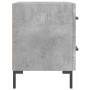 Bedside table 2 units in gray concrete engineered wood 40x35x47.5cm by vidaXL, Nightstands - Ref: Foro24-827317, Price: 65,56...